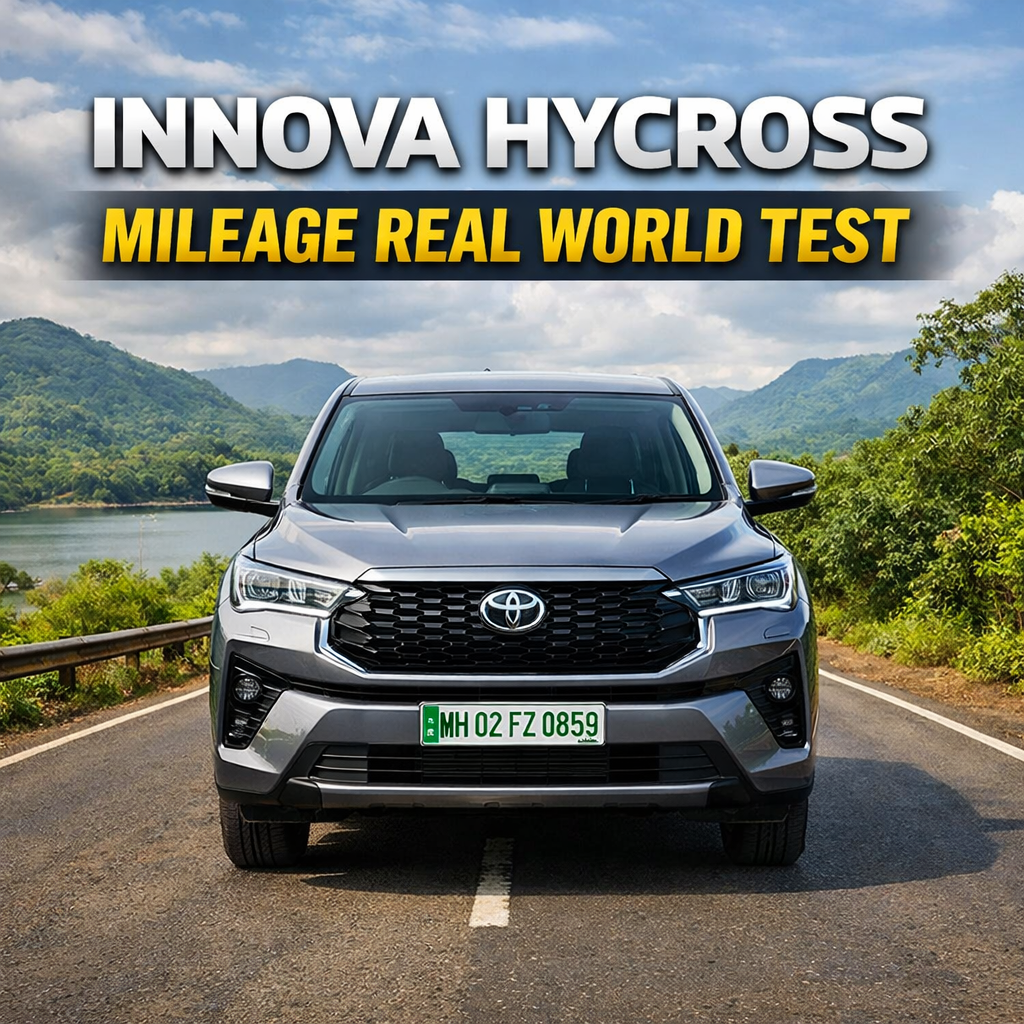 Innova Hycross Mileage Real World Test: City & Highway Review